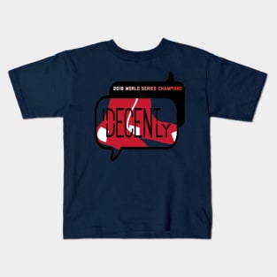 RED SOX WORLD SERIES CHAMPIONS Kids T-Shirt